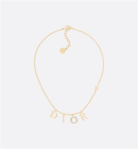 dior stacked necklace|necklace that says Dior.